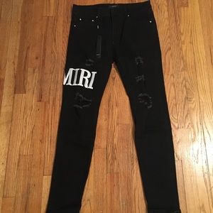 Amiri Logo Jeans Brand New-32